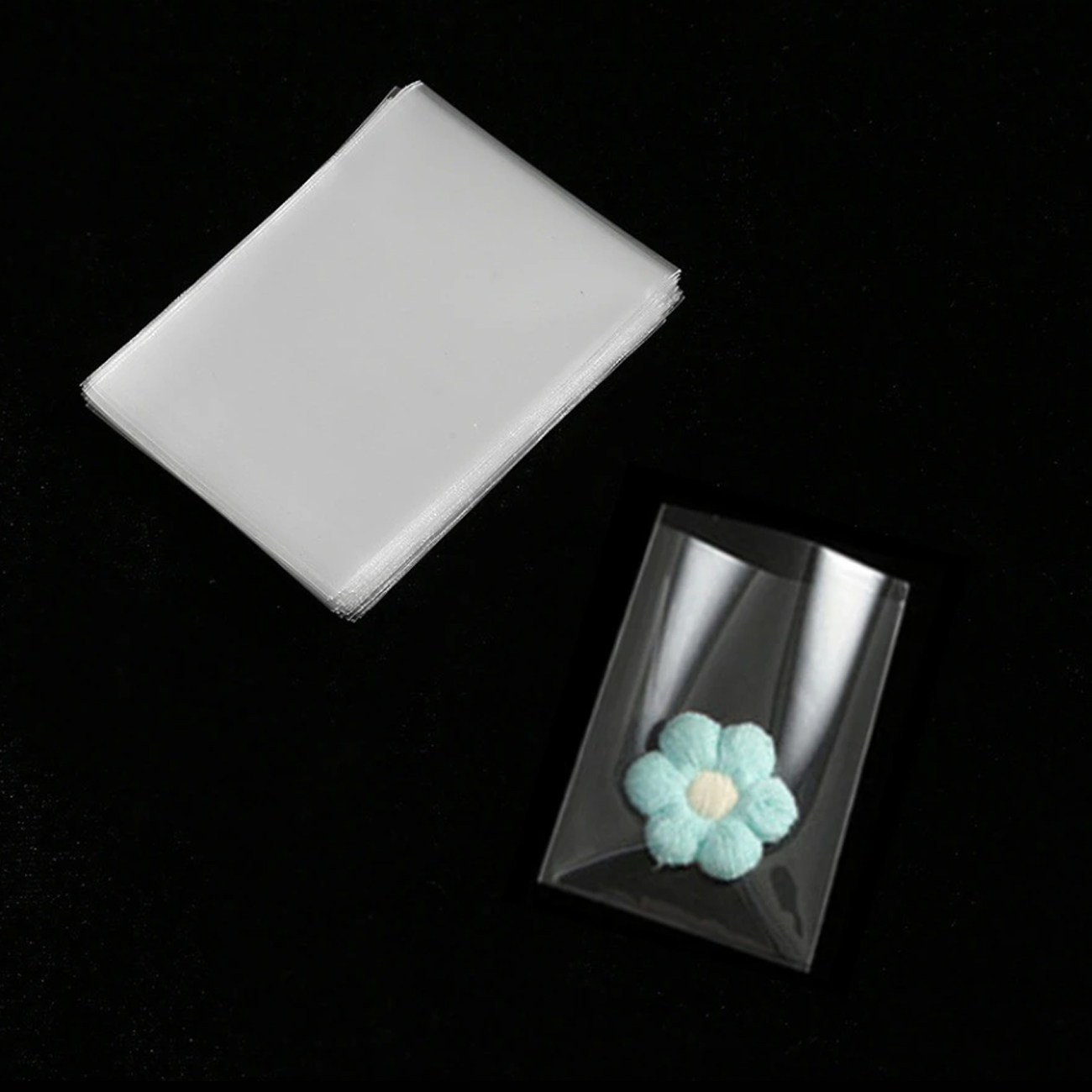 Пакеты 5х8 см БОПП без клеевого клапана упаковочные Пакеты 5х8 см БОПП без клеевого клапана упаковочные