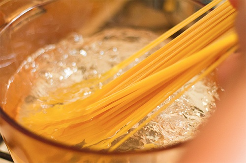 Блюда из макарон, Пошаговый, Спагетти