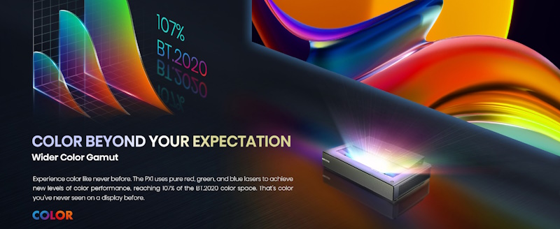 Лазерный проектор Hisense PX1H Laser Cinema