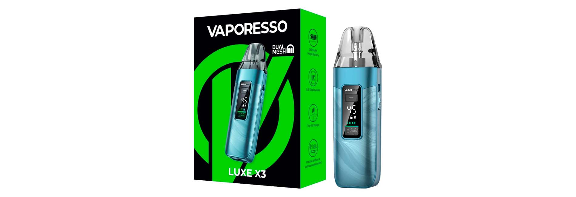 Vaporesso LUXE X3 многоразовая POD-система купить в интернет-магазине