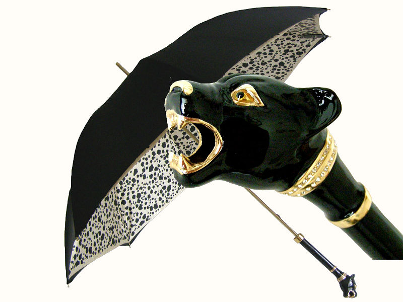 Pasotti пантера зонтик Swarovski