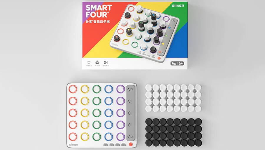 Умная настольная игра Xiaomi GIIKER Smart Four (Rainbow Edition) JKSZQ002-описание-1.jpg