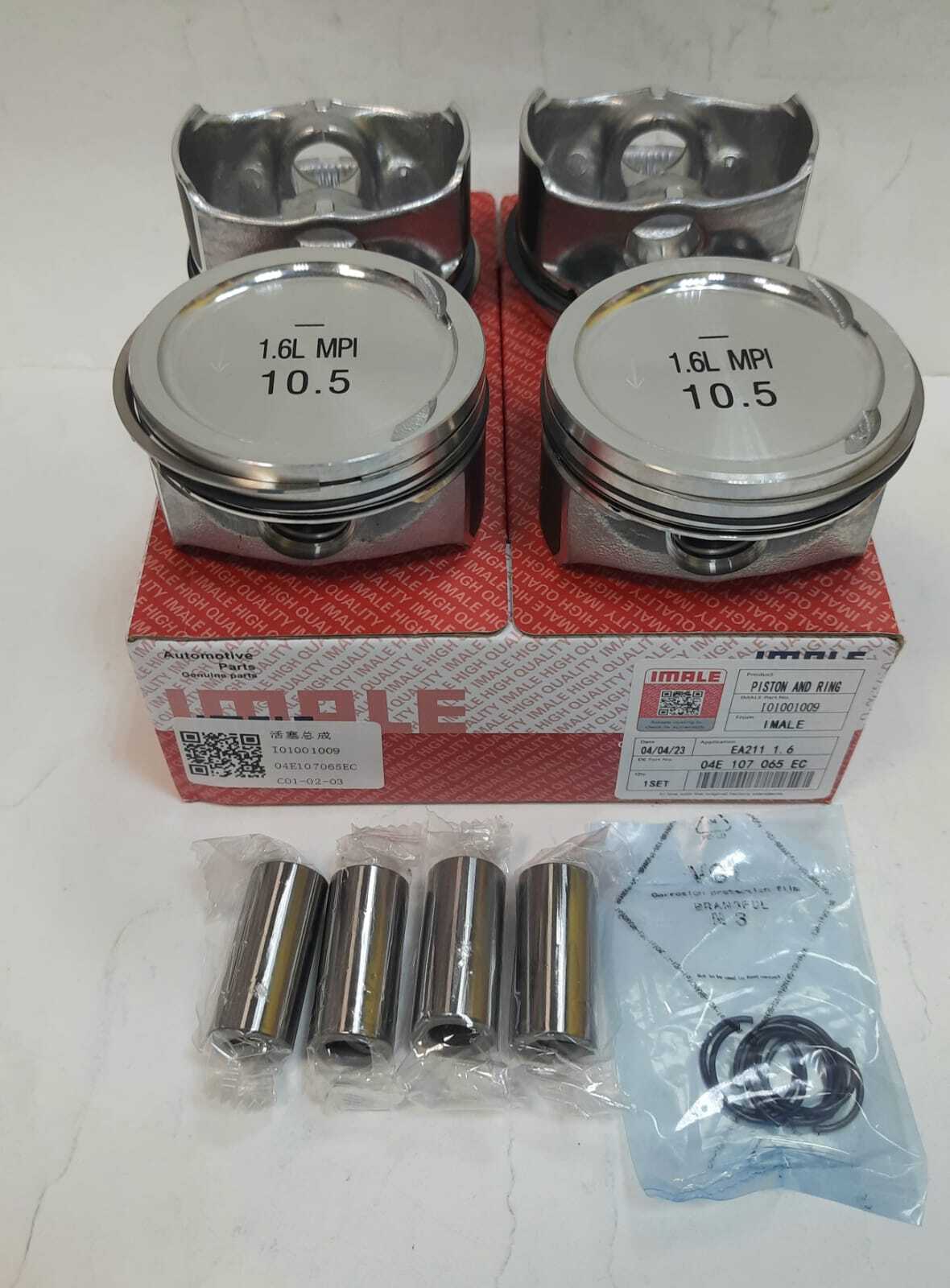 Комплект поршней с кольцами IMALE STD CWVA (рисунок)
