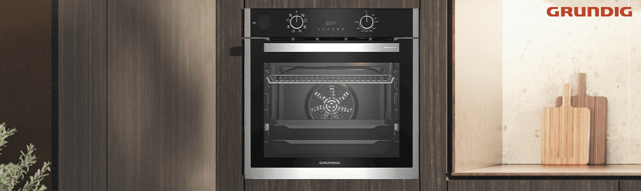 Конвекционный духовой шкаф Grundig GEBM19300BP - купить по цене ...