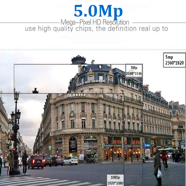 Разрешение 5.0 Mpix