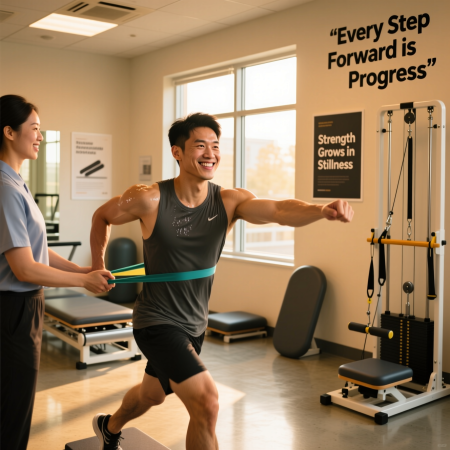 rehabilitation-recovery-journey <img src="rehabilitation-recovery-journey.jpg" alt="Physical rehabilitation and recovery journey showing determination and psychological resilience after injury">