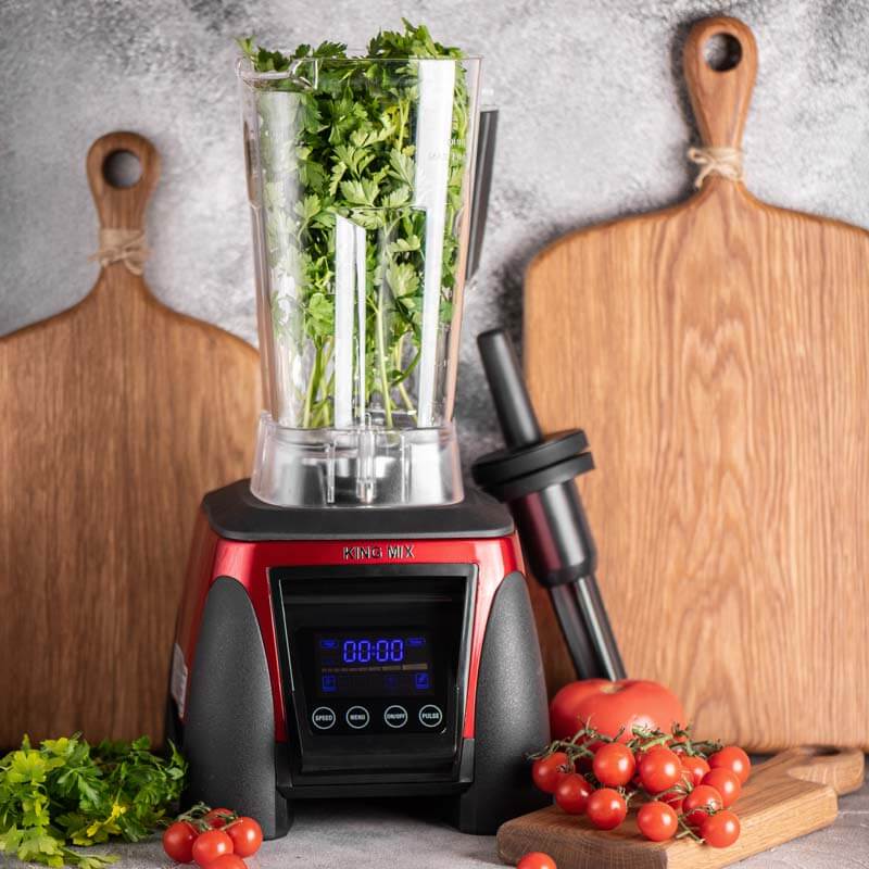 Профессиональный блендер King Mix KM-Q6A красный