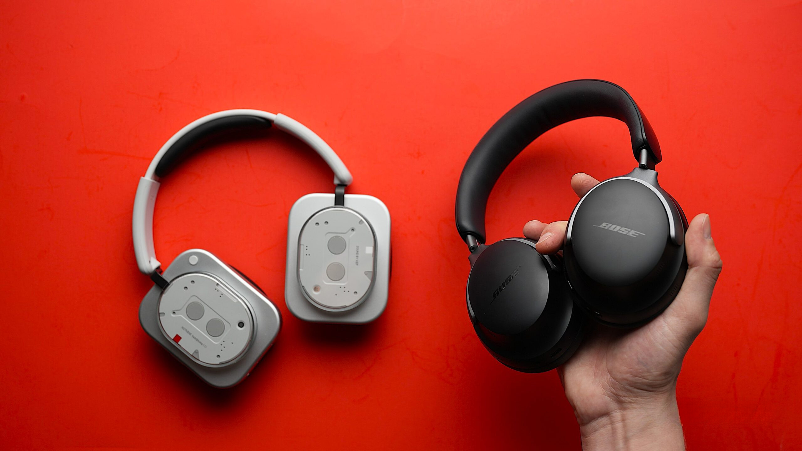 Сравнение Nothing Headphone 1 и Bose QuietComfort