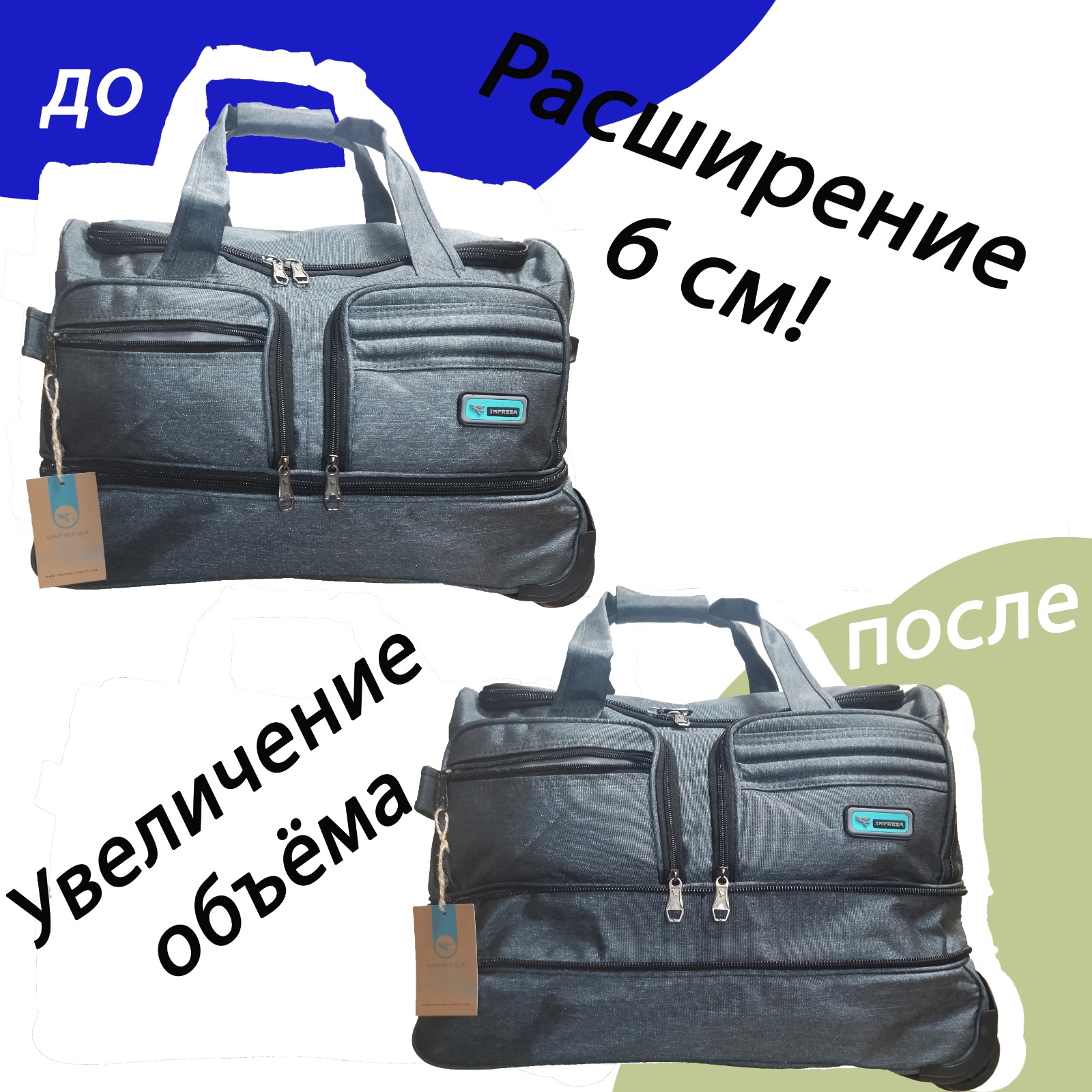 сумка на колесах