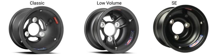 Типы магниевых дисков Douglas &mdash; Classic, Low Volume и Solid European