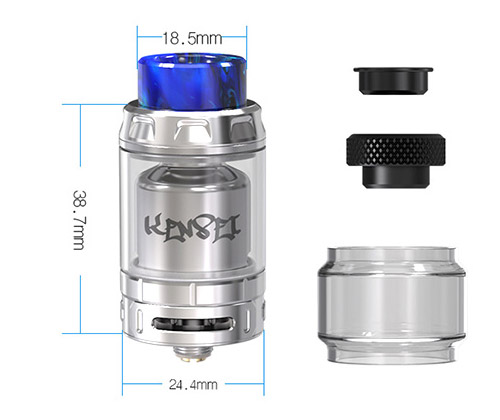 Параметры Vandy Vape Kensei 24 RTA