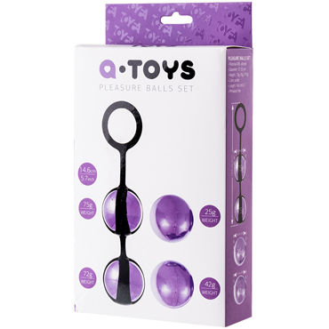 Тренажер Кегеля Toyfa A-toys Pleasure balls set, сменные шарики 14,6 см