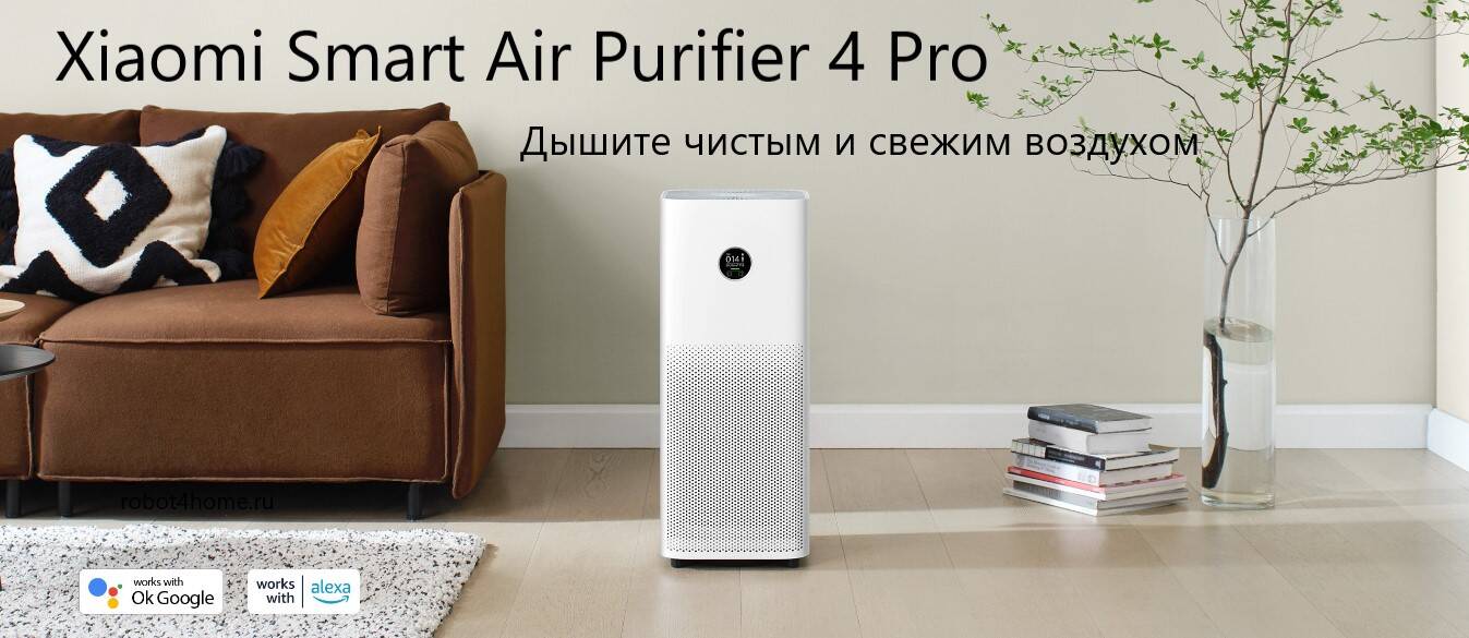 Очиститель воздуха Xiaomi Mijia Smart Air Purifier 4 Pro (AC-M15-SC)-описание-1.jpeg