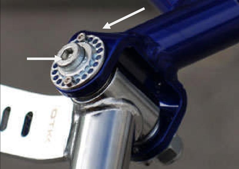 Регулировка кастера и развала эксцентриками на шасси OTK