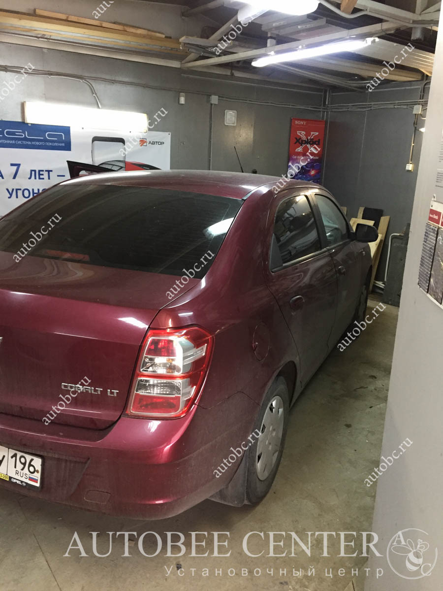 Установка сигнализации StarLine на Chevrolet Cobalt