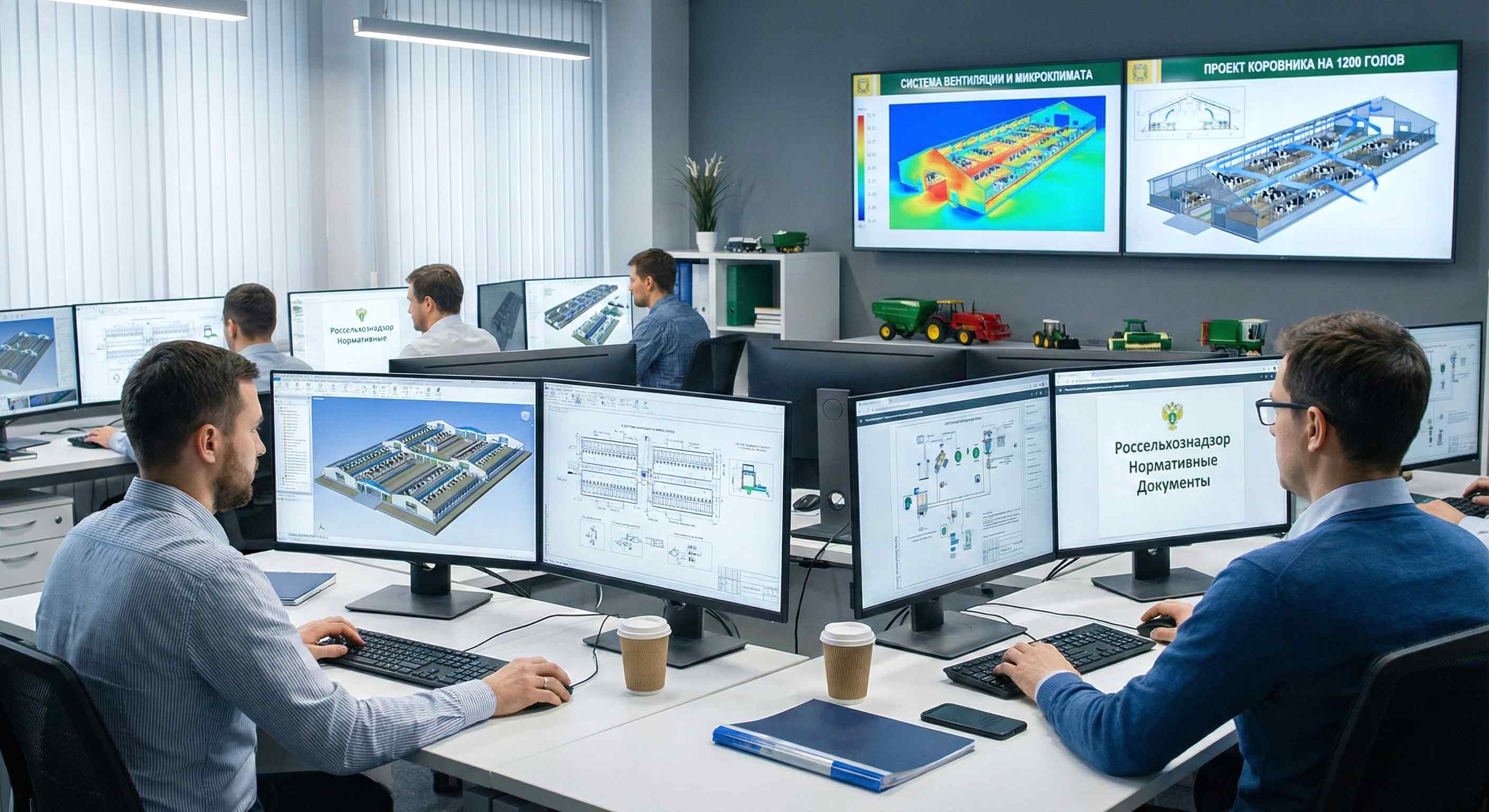 Технические требования к строительству ферм КРС