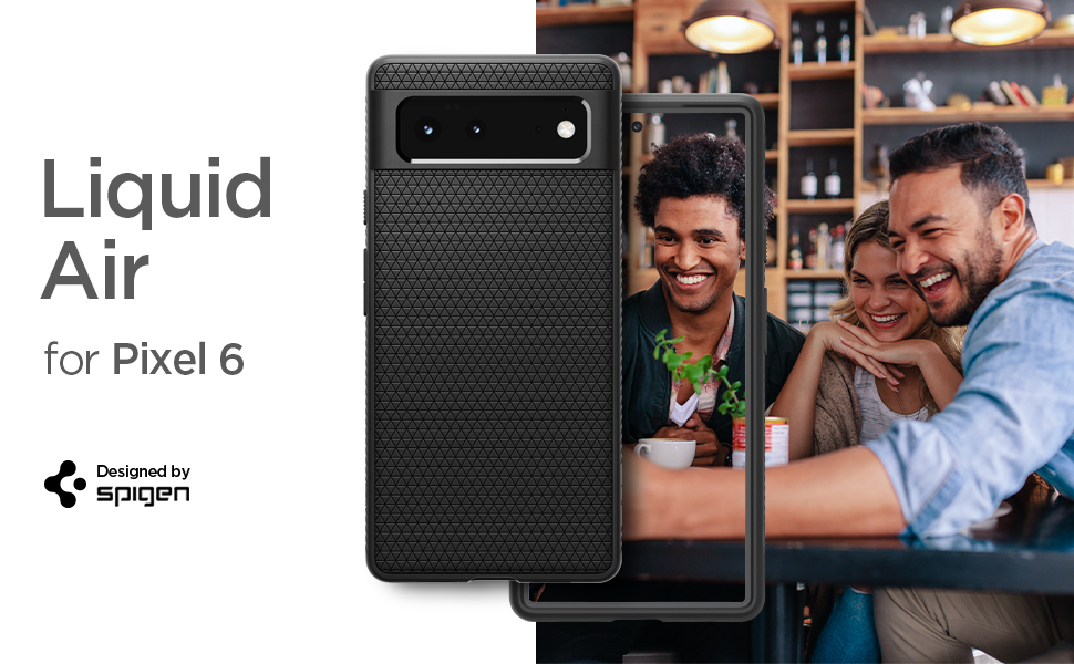 Чехол Spigen Liquid Air Armor для Google Pixel 6 (