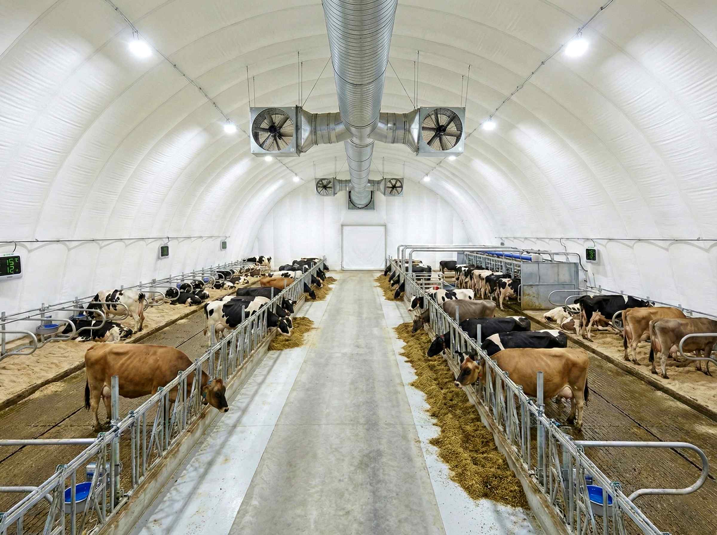 Функциональность надувных пневмоангаров