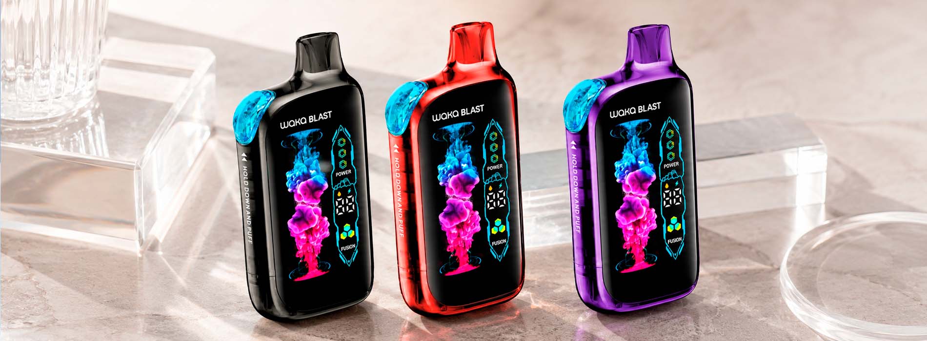 Вкусовая линейка WAKA Blast 38000 Extra Вкусовая линейка WAKA Blast 38000 Extra