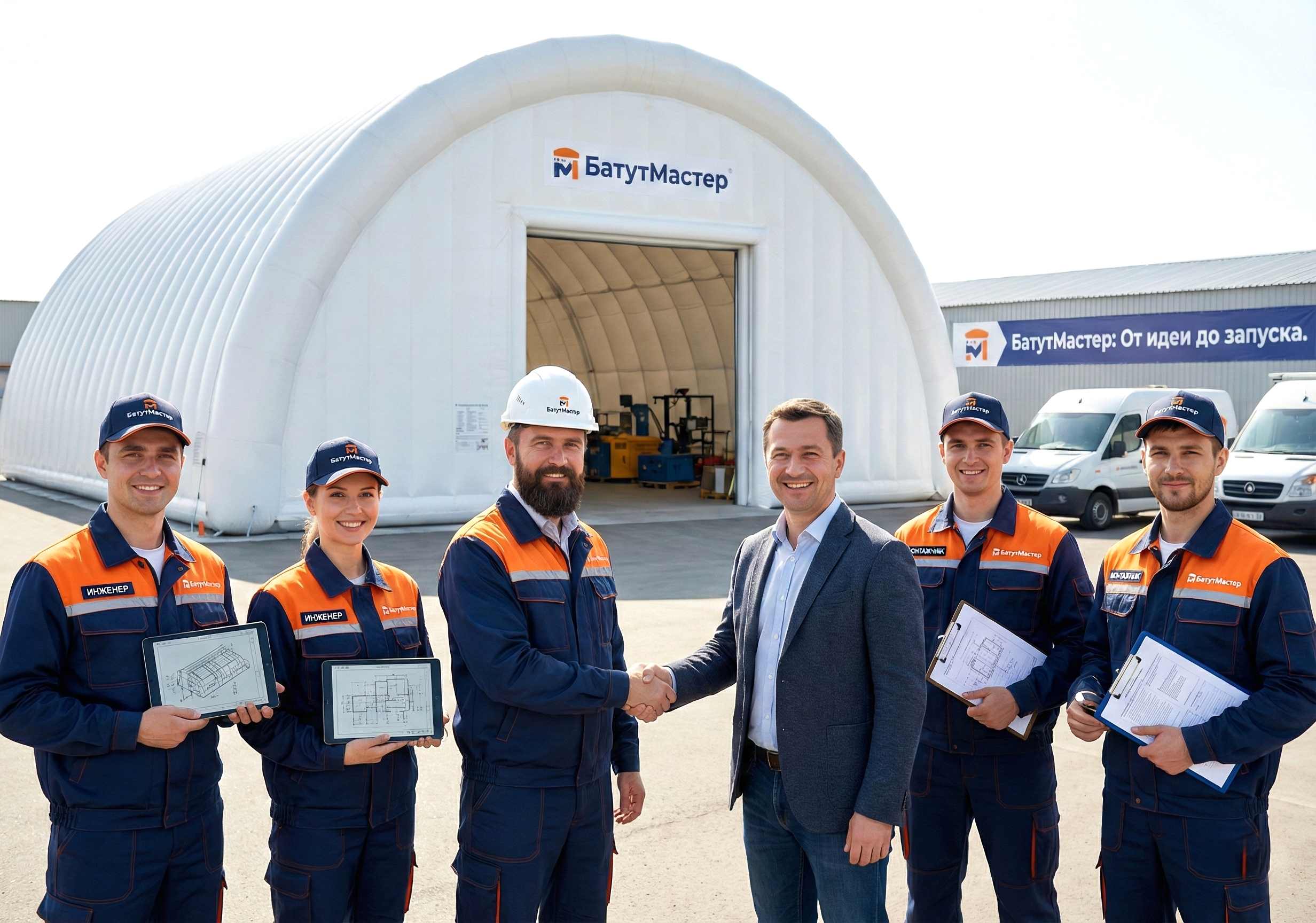 Команда БатутМастер и сервис