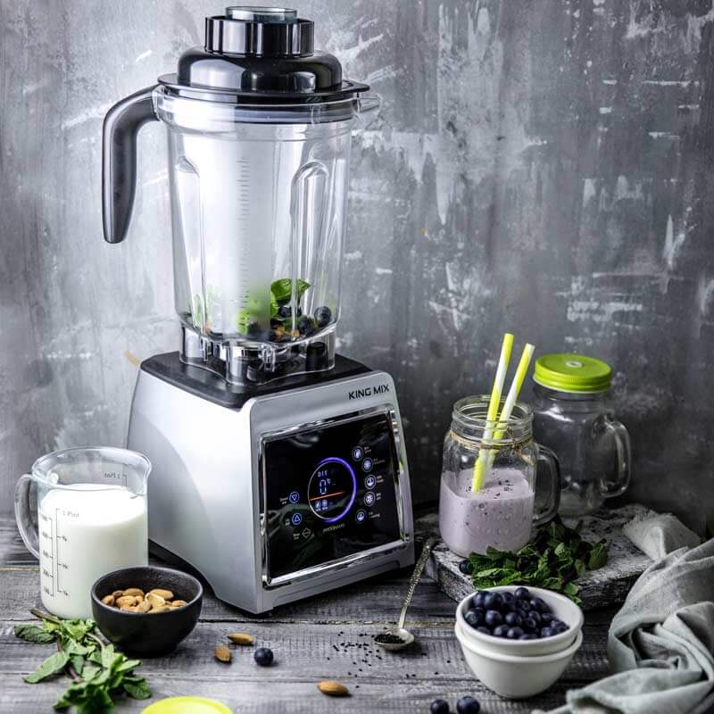 Профессиональный блендер King Mix KM-B2 серебристый