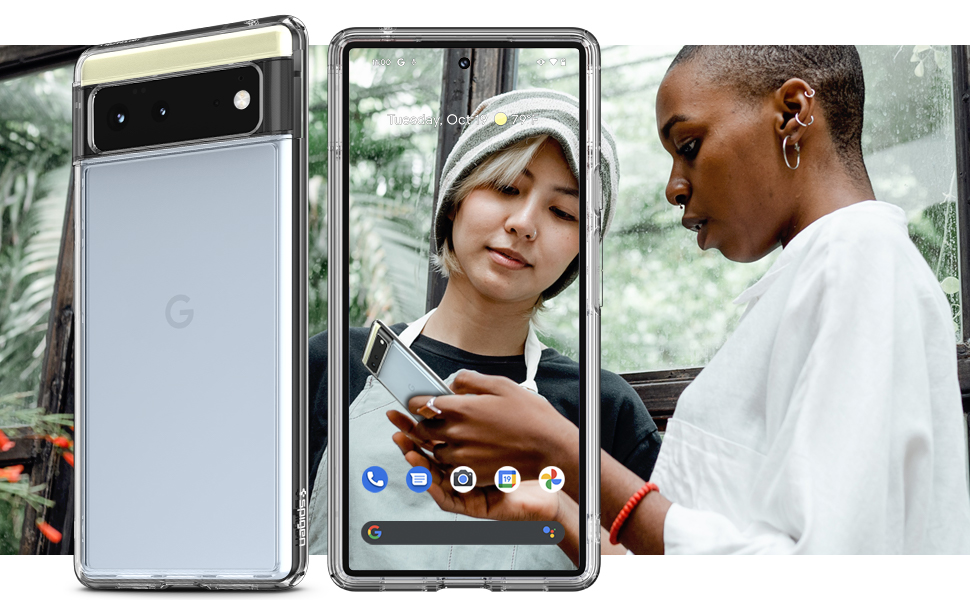 Чехол Spigen Ultra Hybrid для Google Pixel 6