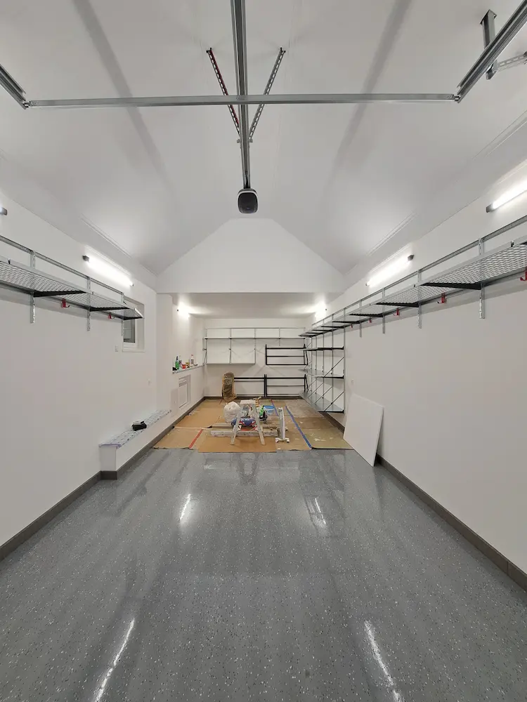 garage-storage-system-after-full-view-1 Готовая система хранения в гараже — общий вид после монтажа