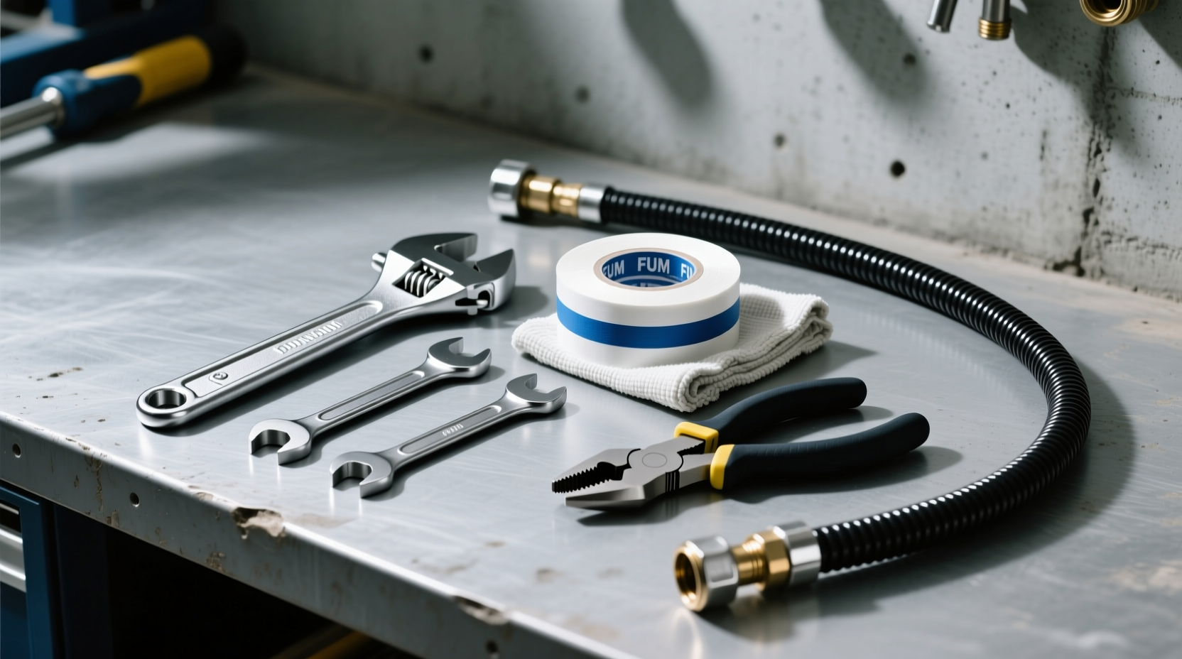 Набор инструментов для установки подводки