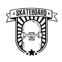 принт Skateboard