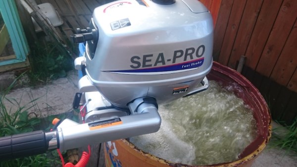 Обкатка ПЛМ Sea-Pro