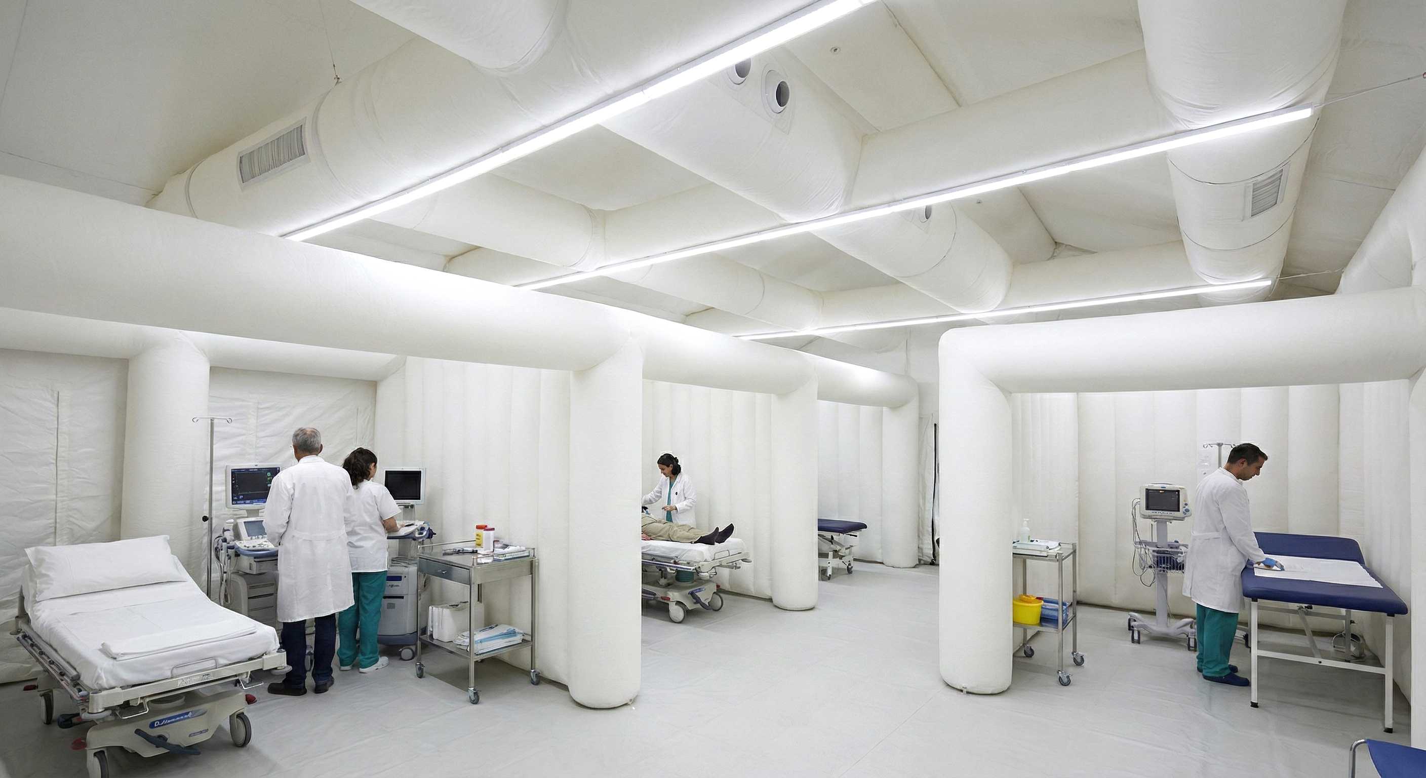 Медицинское применение пневмоангаров