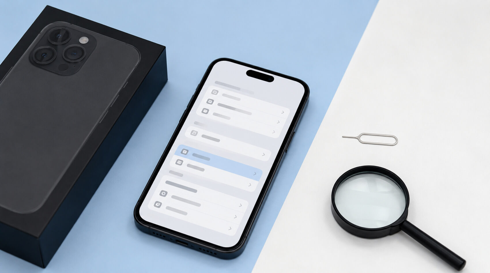 Сравнение IMEI в настройках смартфона и на коробке