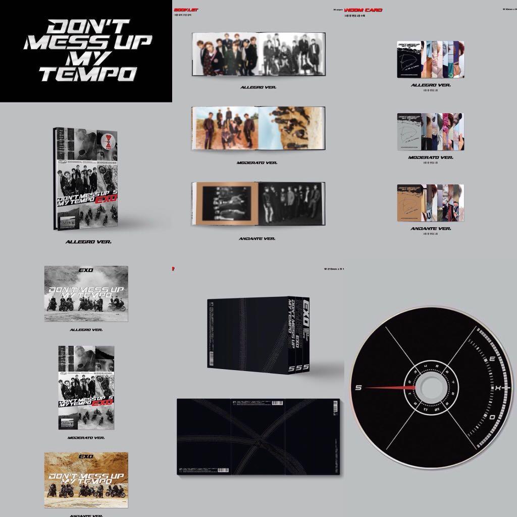 Купить Альбом EXO - Don't Mess Up My Tempo | Stars Store интернет