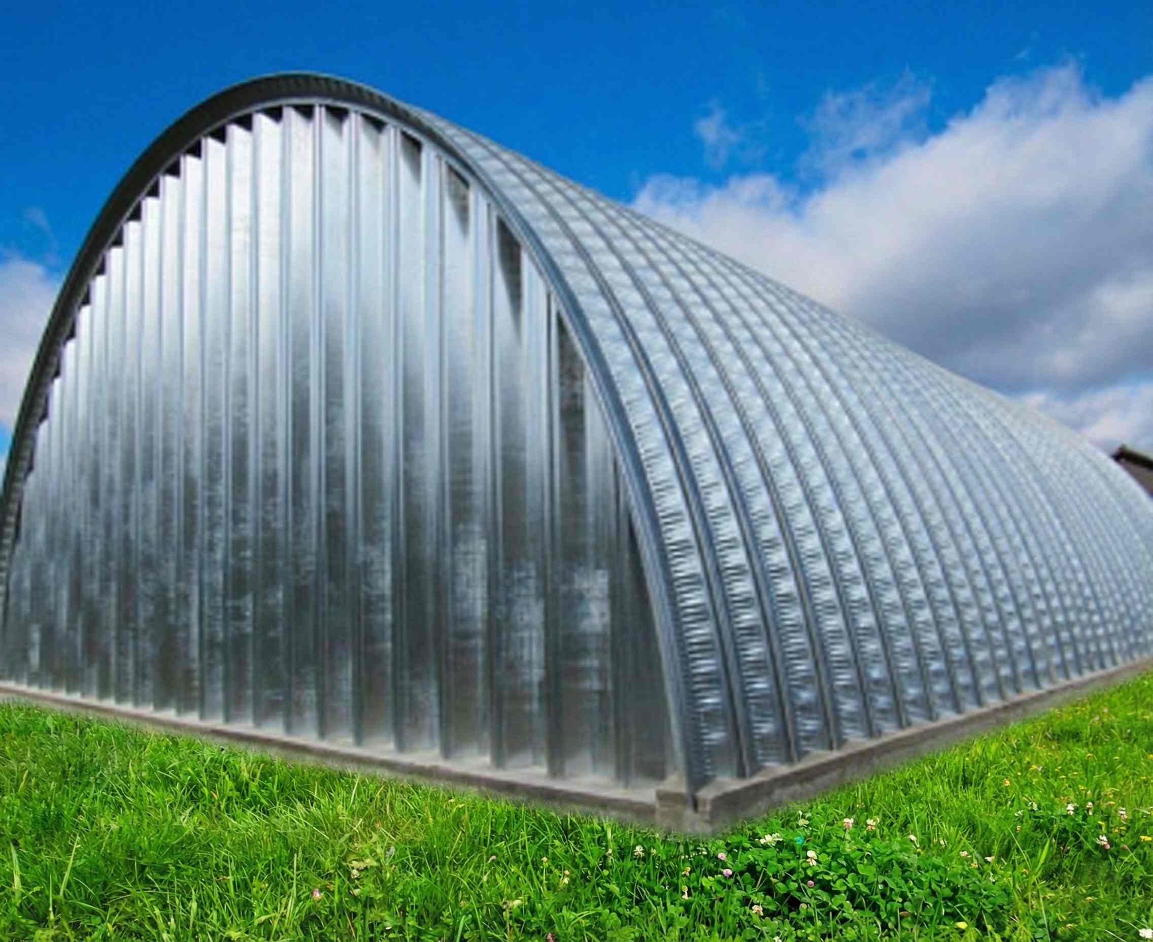 Металлический ангар