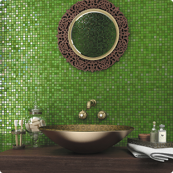 Мозаика в интерьере – интересные решения для ванной комнаты, кухни и не только