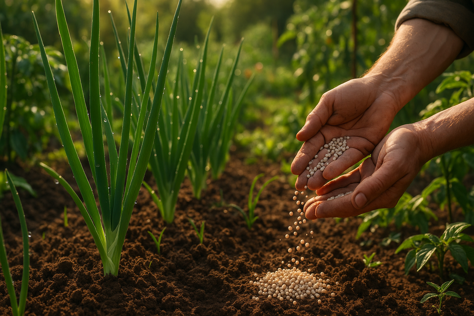 Подкормка лука различными удобрениями: органические и минеральные составы для выращивания крупного лука