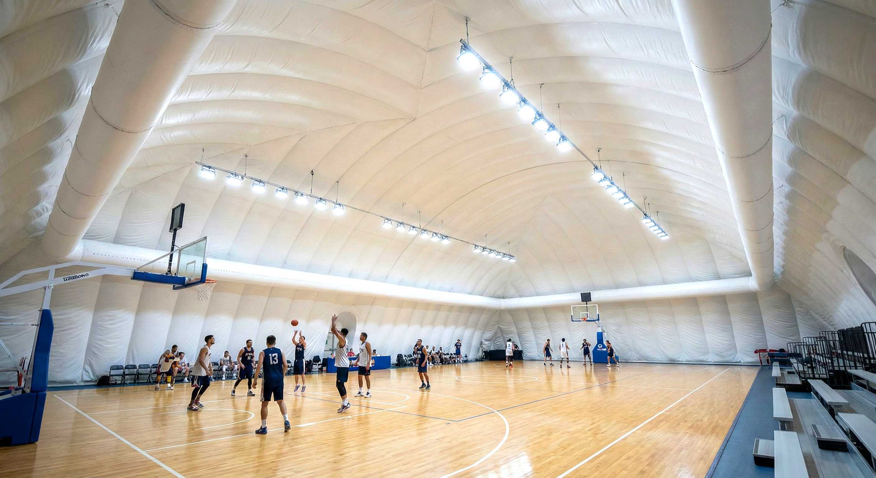 Спортивное применение пневмоангаров