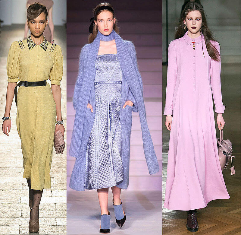 Глубокие и чистые цвета в современной моде