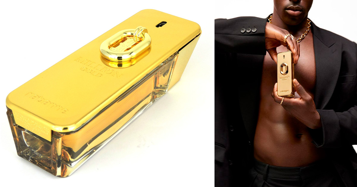 Rabanne Million Gold интенсивная парфюмерная вода для мужчин