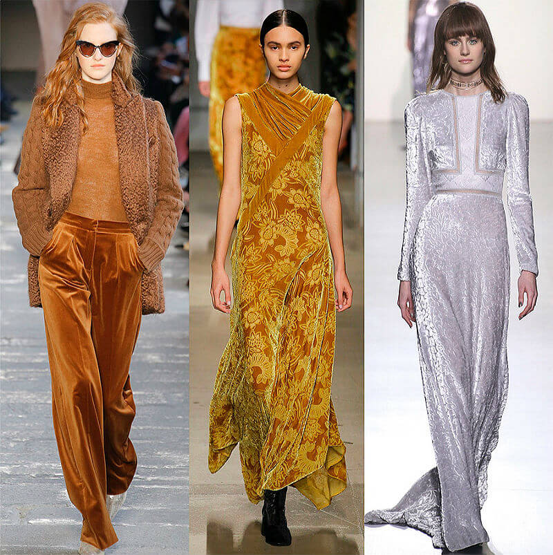 Цвет охра, серебро и метал в новых модных тенденциях