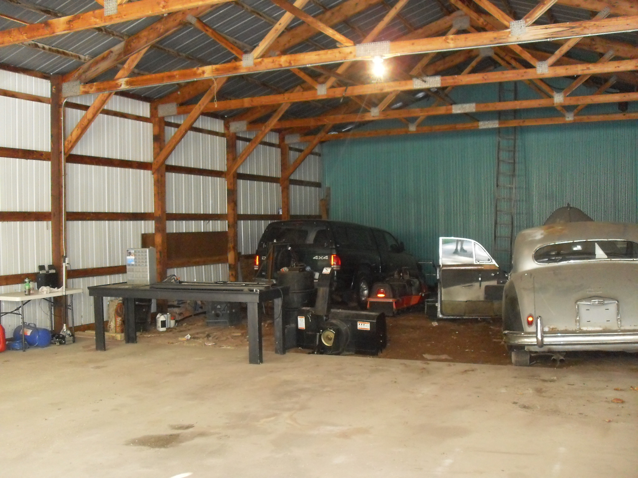Деревянный пол в гараже своими руками
