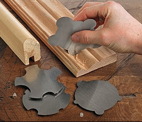 Цикли круглые с вогнутыми кромками Garlick Concave Scrapers