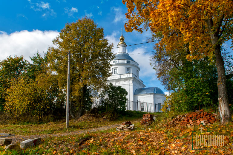 Осень в селе Белая Колпь Шаховского района