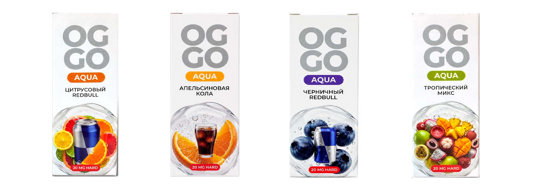 заказать жижу OGGO AQUA 2% HARD с отправлением по России