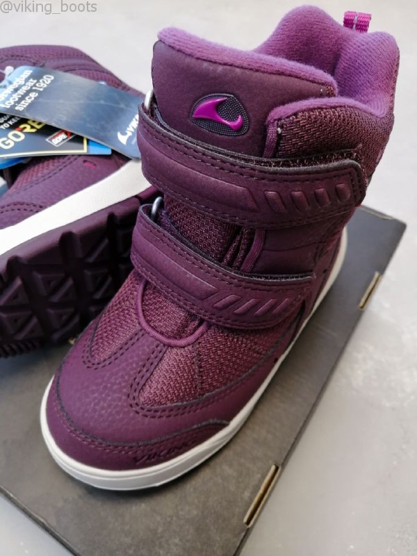 Ботинки Viking Toasty купить в фиолетовом цвете (сезон 2020-2021) можно на сайте Viking-boots с доставкой и примеркой по России