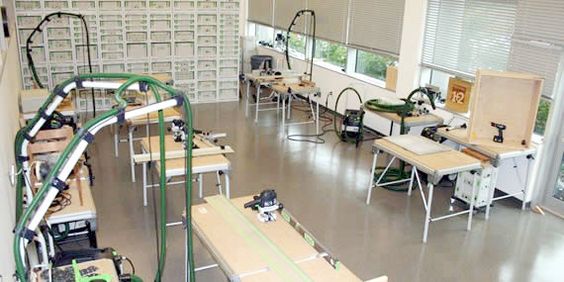 Фото примеры Столярных Мастерских FESTOOL