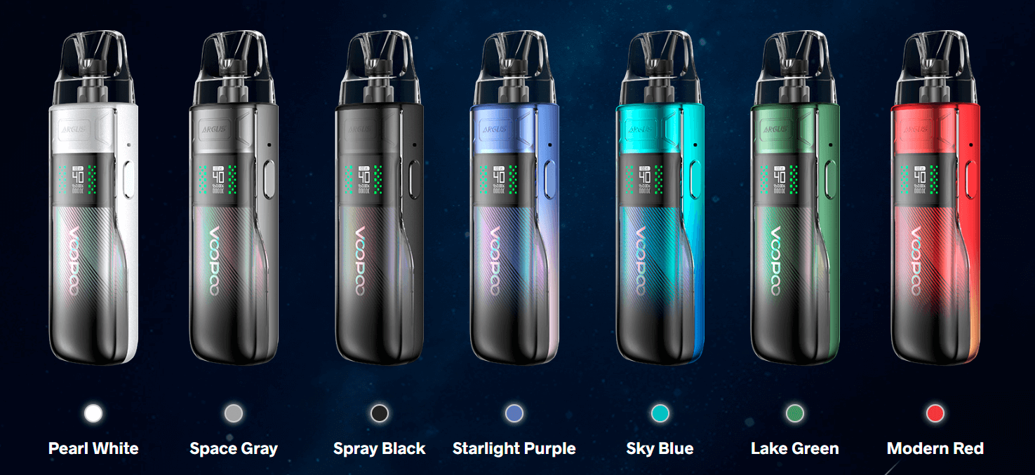 Расцветки Voopoo Argus E40