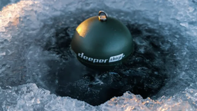 Эхолот Deeper на зимней рыбалке