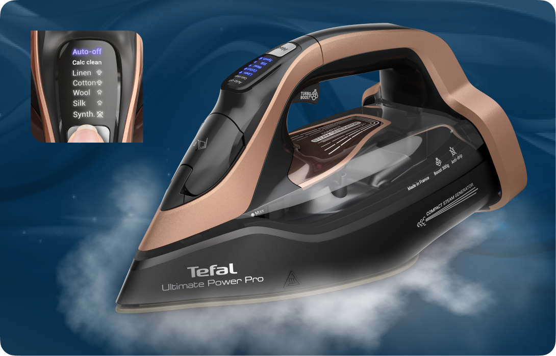 Автоотключение Tefal Ultimate Power Pro