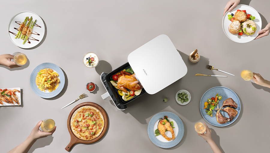 Аэрофритюрница Xiaomi Smart Air Fryer 6.5L MAF10-Черный-6.jpeg